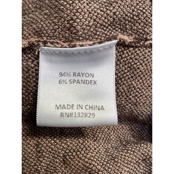 Michael Costello x Revolve 'Isabella' Brown Rayon Bodysuit Size L - Picture 5 of 5